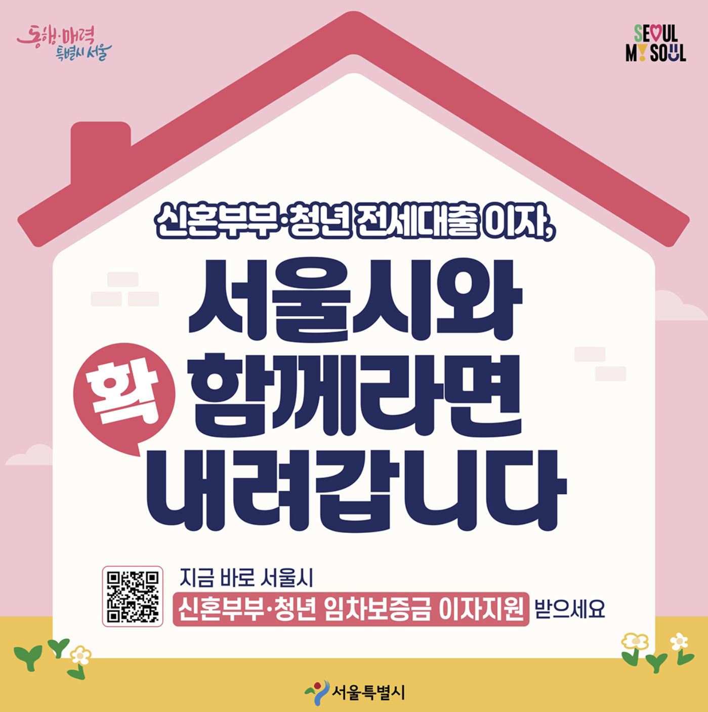 서울시 청년 신혼부부 임차보증금 이자지원