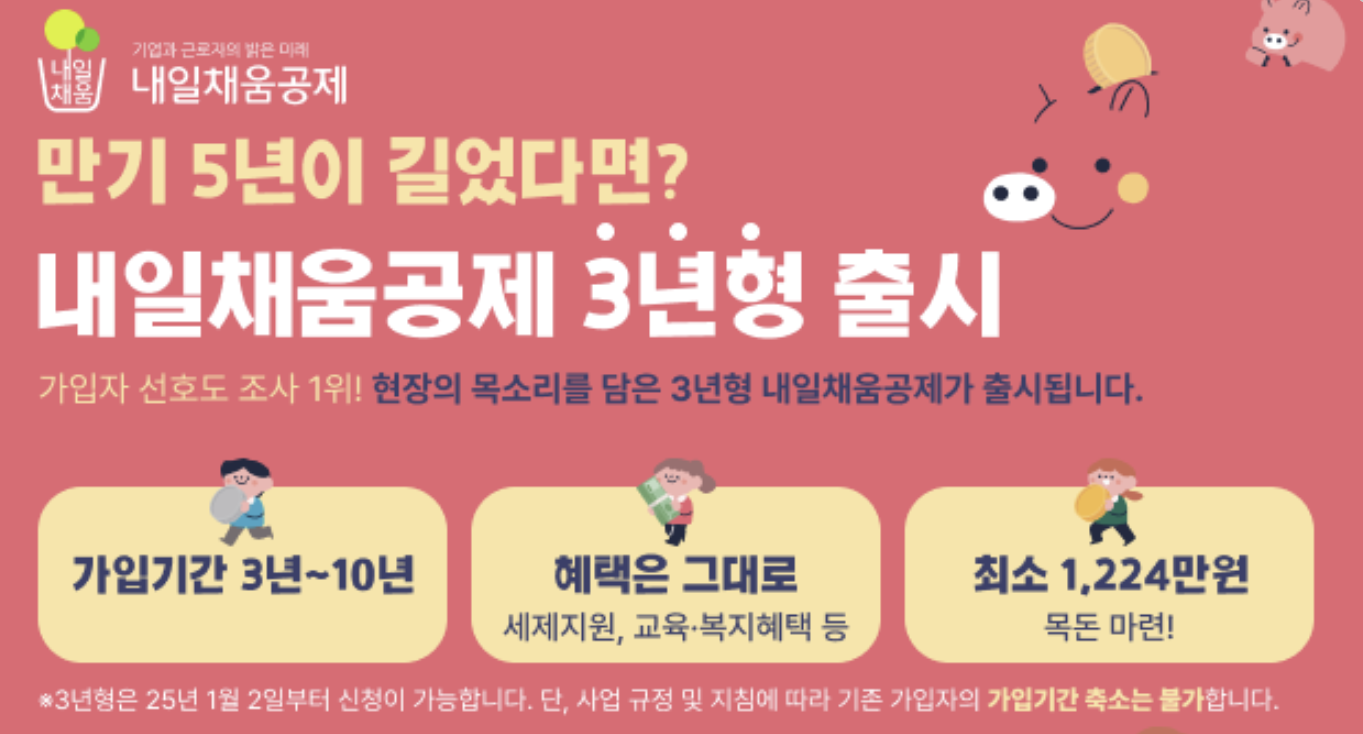내일채움공제 3년형